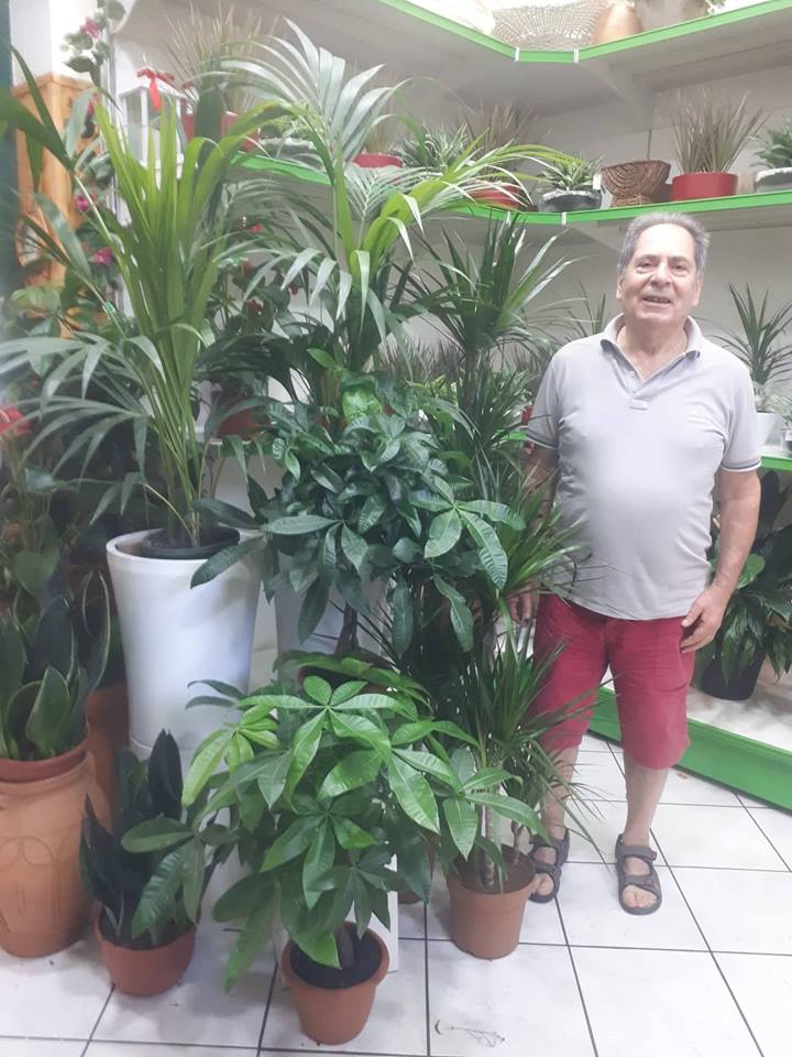 Peppino Infante, una vita tra calcio, fiori e piante