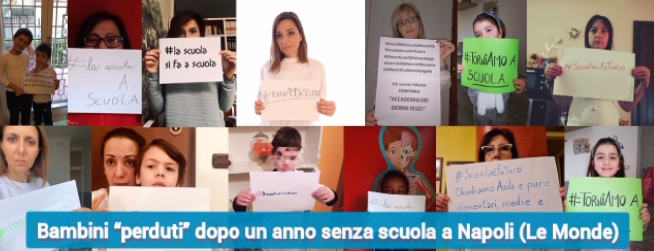 25 città italiane in protesta: “La scuola è in presenza ed in Campania è ancor più sacrificata”