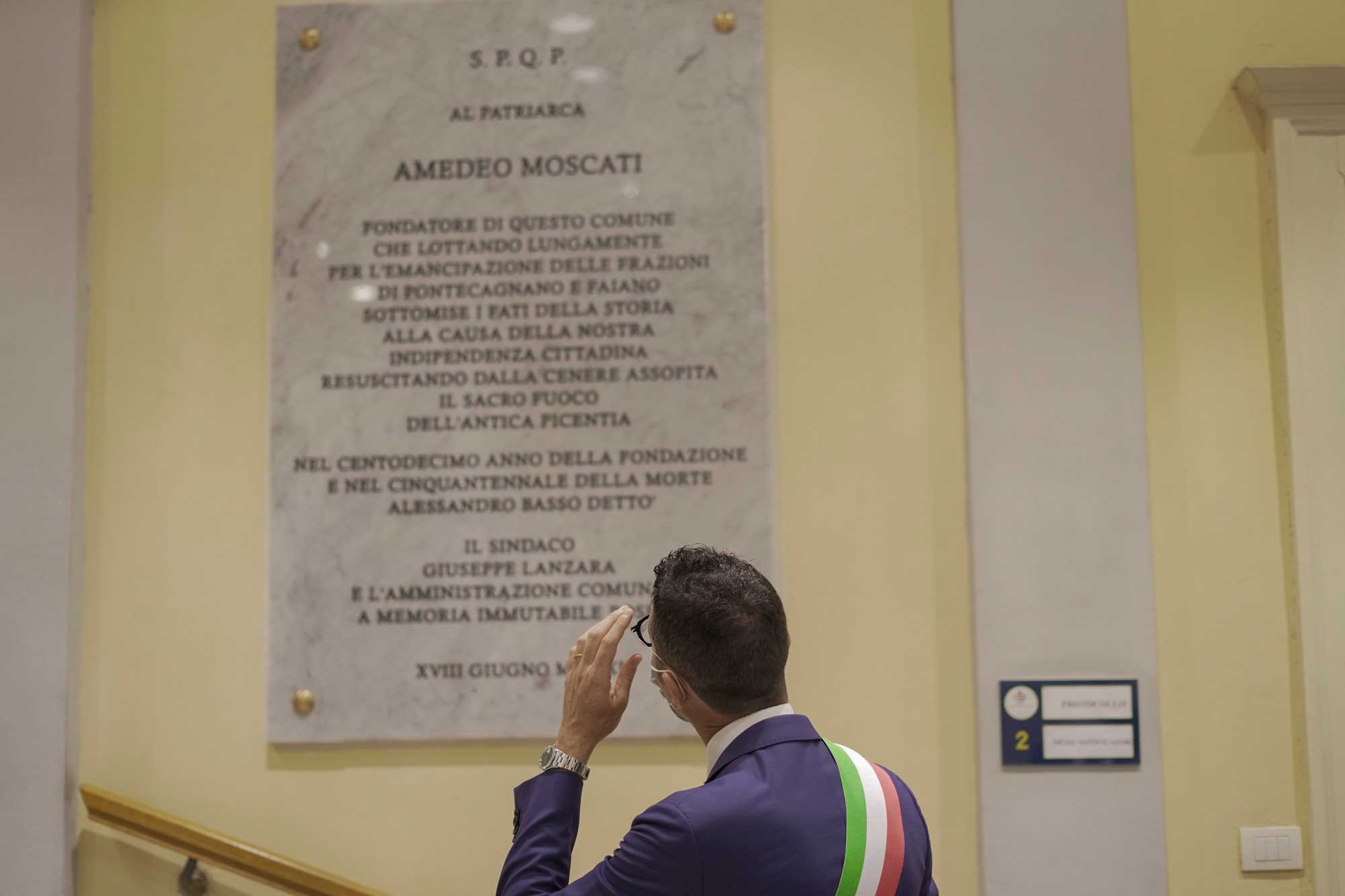 Epigrafe commemorativa a Palazzo di città, Forza Italia presenta interrogazione