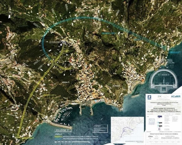 Un passo in avanti per il bypass di Amalfi. Convocata la Conferenza dei Servizi.