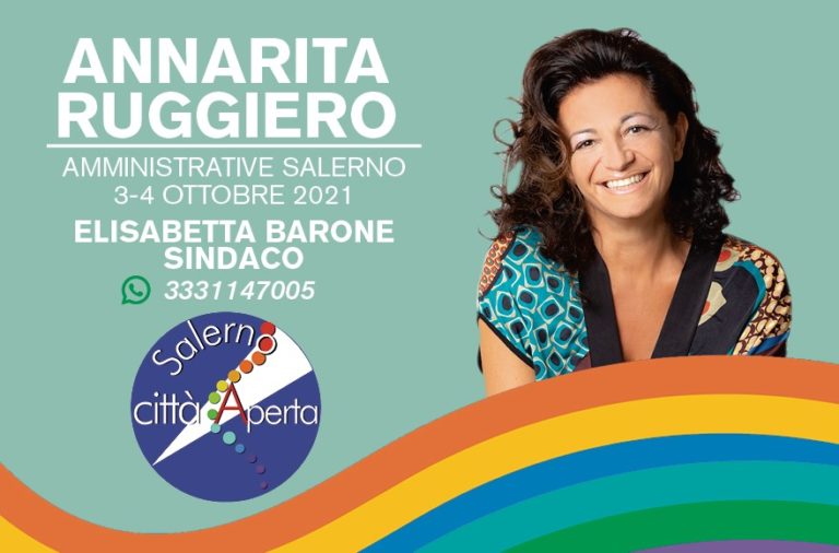 Amministrative 2021: Ruggiero, l’impegno nel sociale e la chiara visione di Salerno città aperta