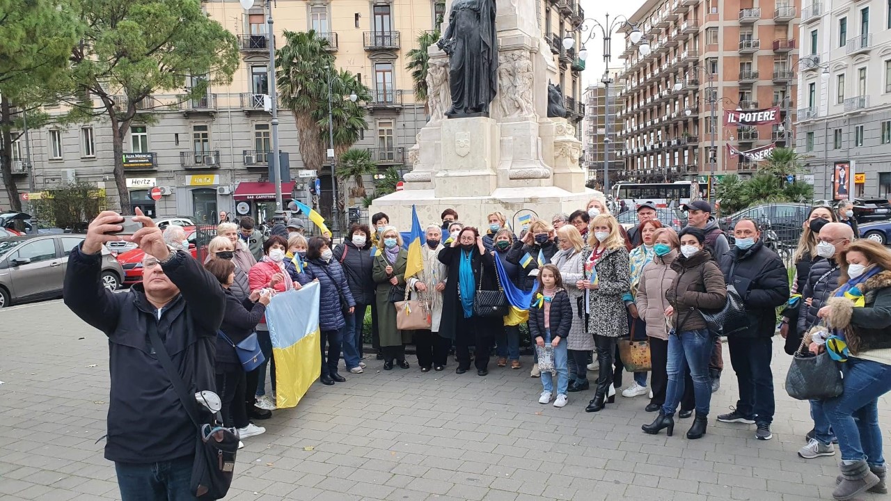 Domani la comunità ucraina in piazza Cavour a Salerno