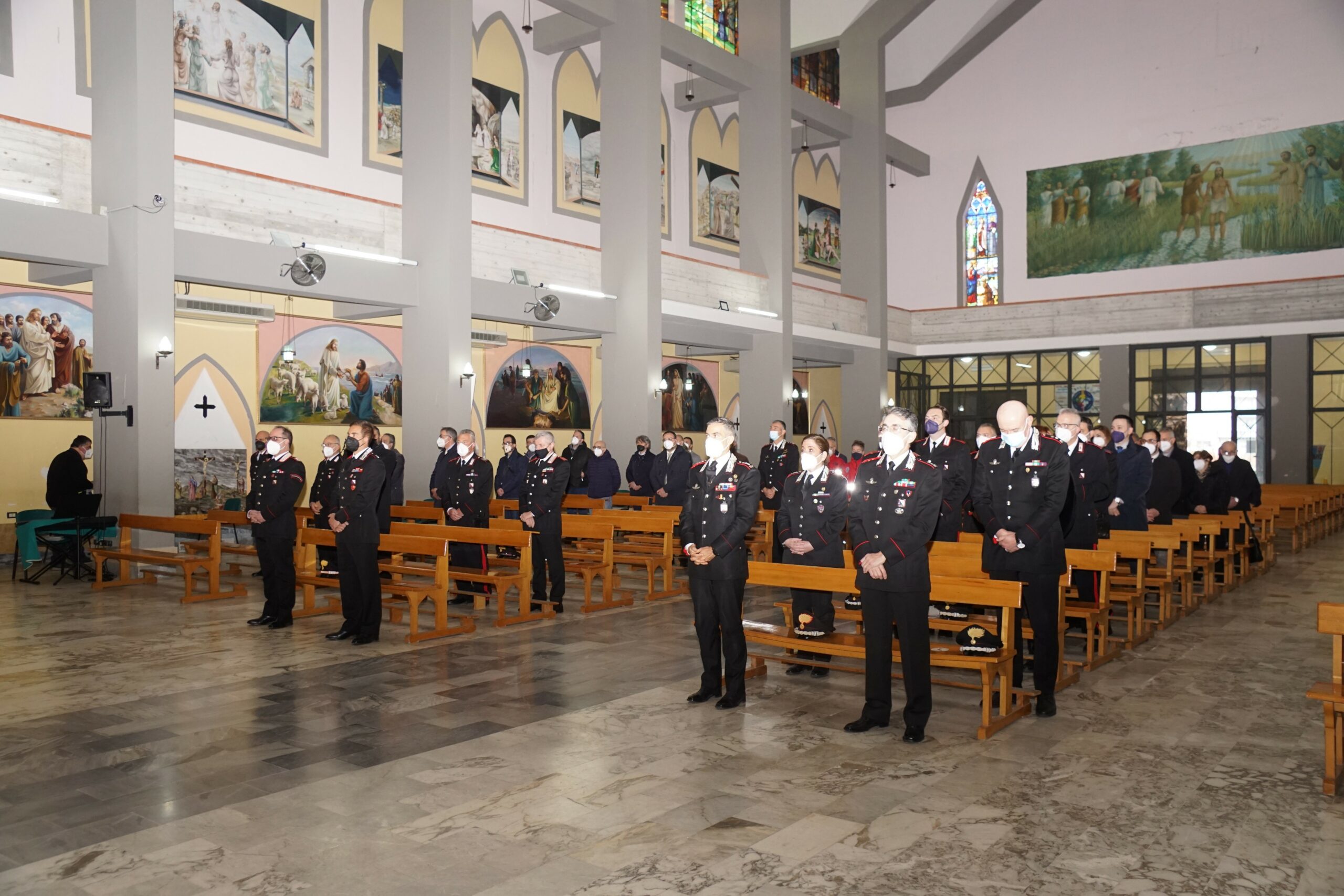 Salerno, Precetto Pasquale per l’Arma dei Carabinieri: il ricordo dei caduti e il ringraziamento alle famiglie