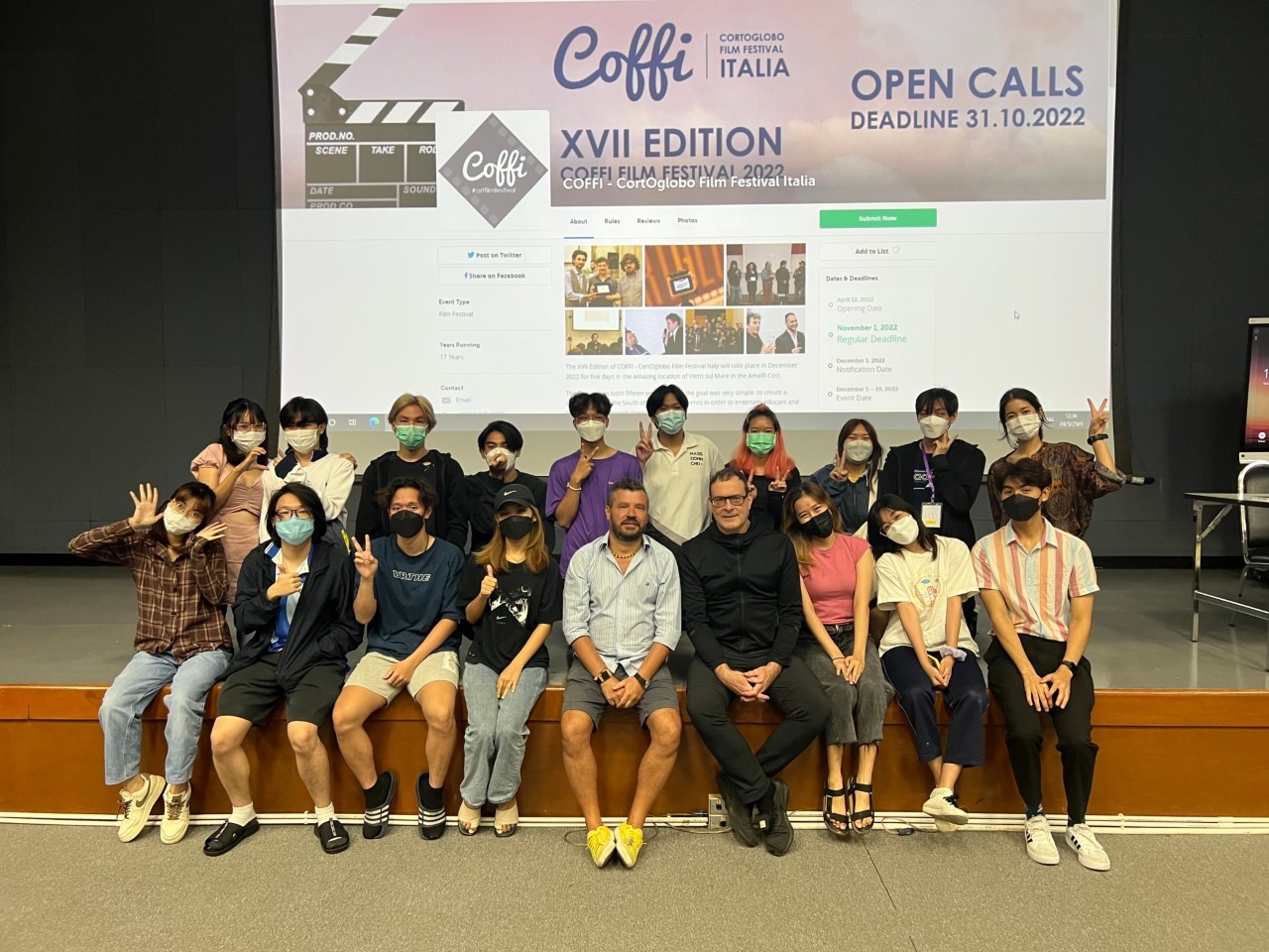 Il COFFI film festival di Angri all’Università di Chiang Mai