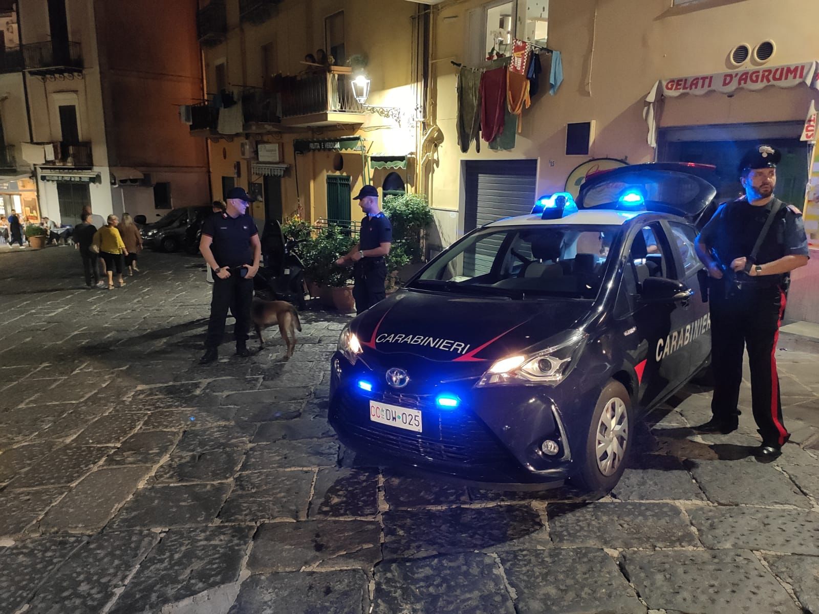 Vietri e Cetara: controllo straordinario dei carabinieri su spaccio di stupefacenti