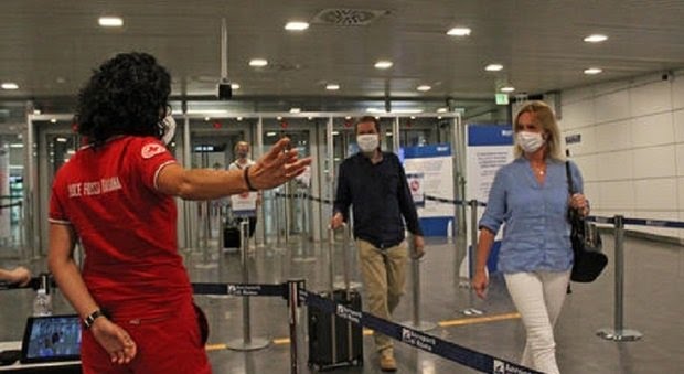 Test a Capodichino per arrivi da Cina,anche per voli non diretti
