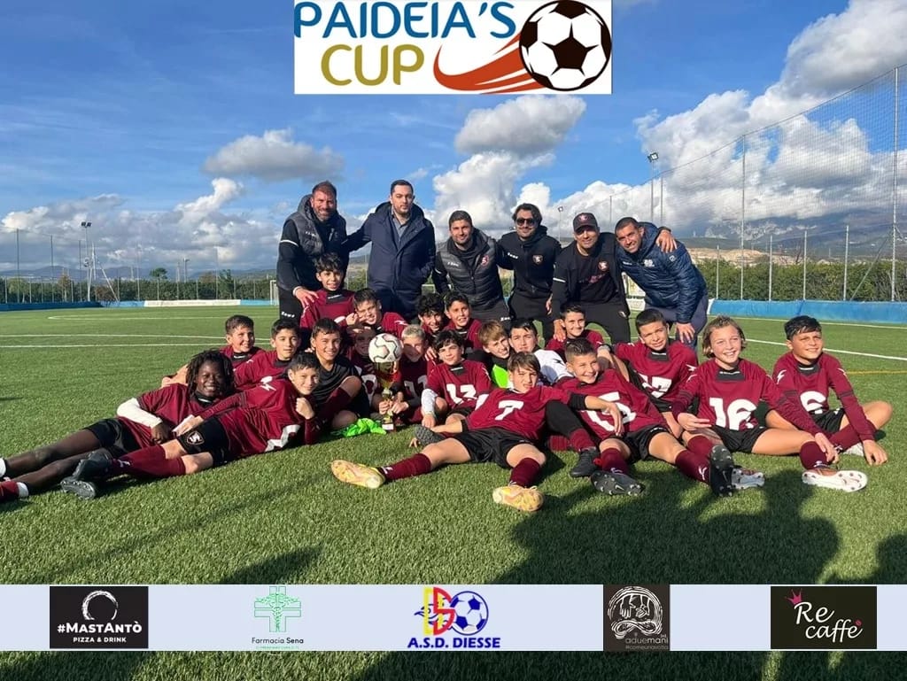 Scuola Calcio Diesse, Salernitana e Licata protagoniste della Paideia’s Cup