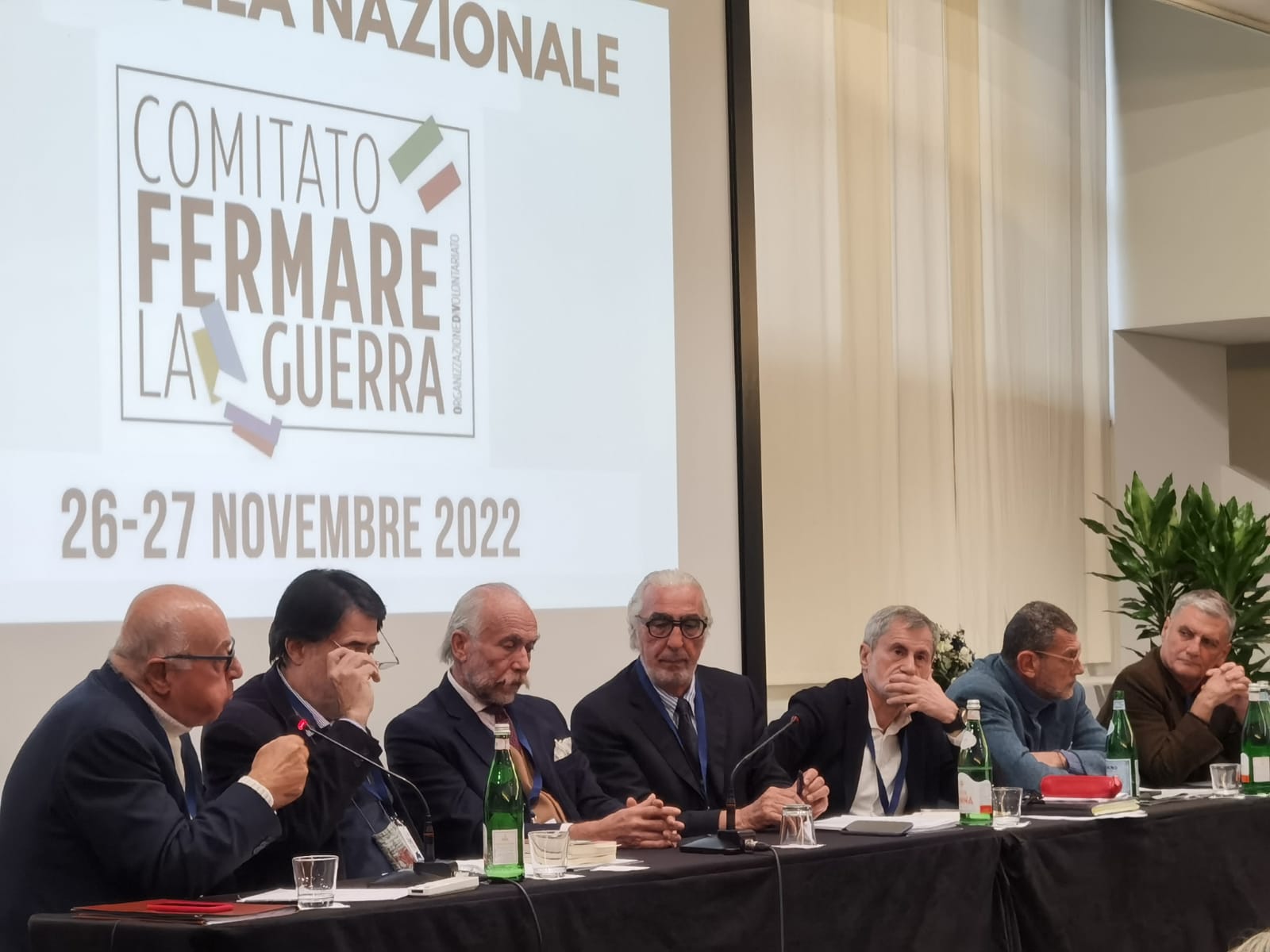 A Roma il primo congresso nazionale del COMITATO FERMARE LA GUERRA