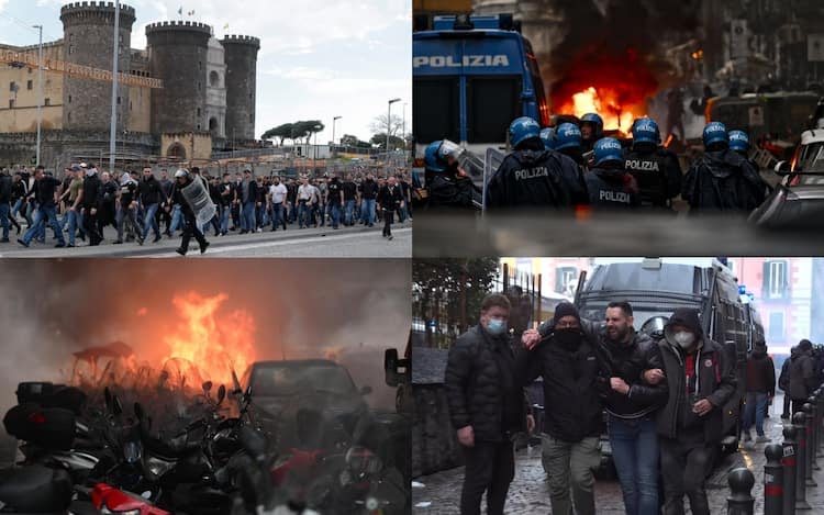 Calcio, scontri a Napoli, De Luca e Sarracino: Piantedosi spieghi cosa non ha funzionato