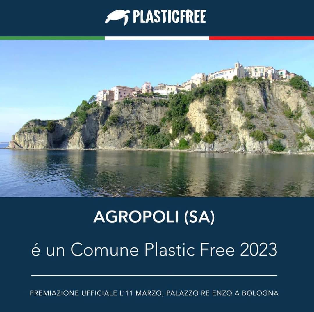 Agropoli è plastic free. L’11 marzo la premiazione a Bologna