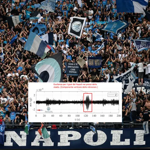 Scudetto: scossa sismica registrata dall’INGV all’esultanza dei tifosi del Napoli