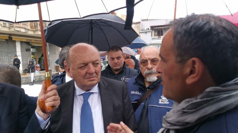 Il ministro dell’ambiente a Scafati, Aliberti: allagamenti siano impegno immediato sindaco, chiunque sia