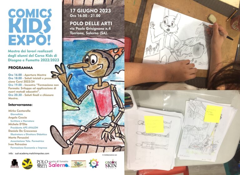 Comics Kids Expò, la mostra del disegno e del fumetto