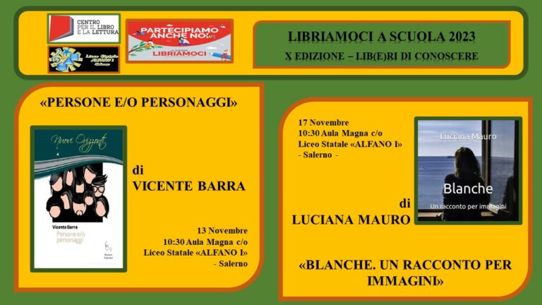 Salerno, al Liceo “Alfano I” la decima edizione di “Libriamoci”