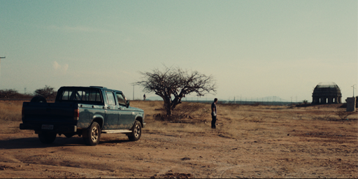 una immagine del deserto brasiliano tratta dal film Deserto Particular