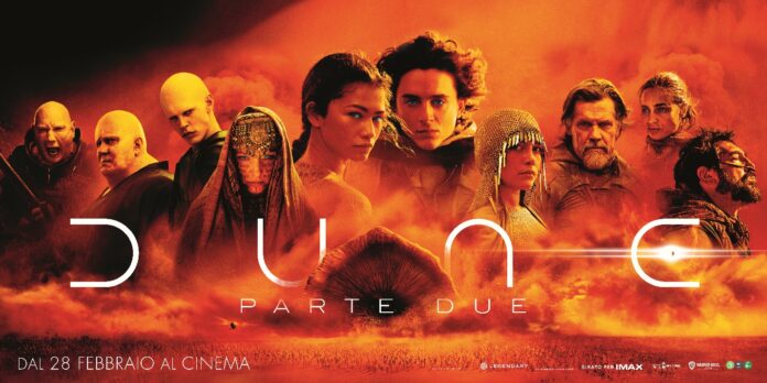 Locandina della seconda parte del film Dune