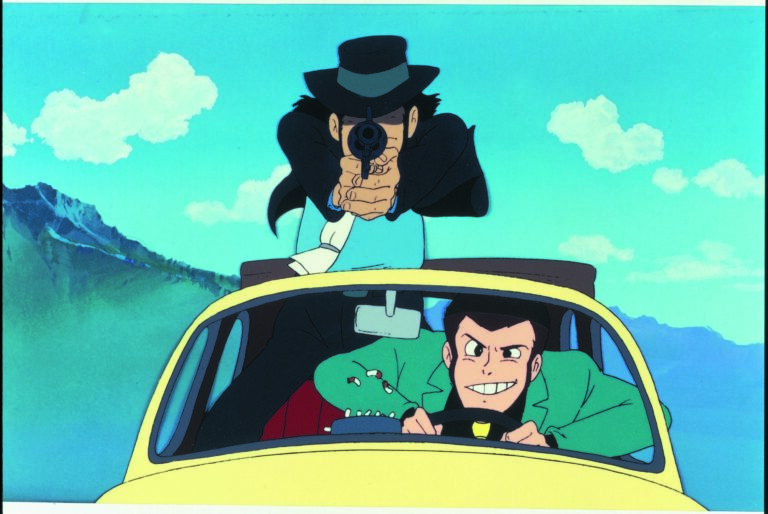 immagine di Lupin e Jigen tratta dal film il castello di cagliostro