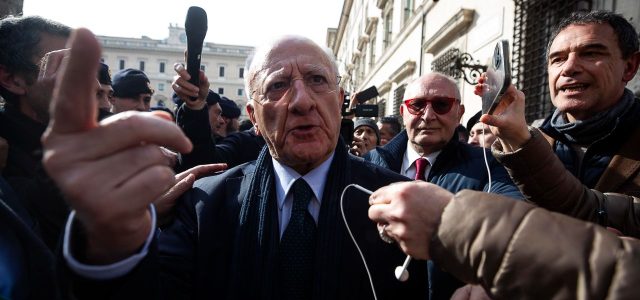 Fondi Fsc, De Luca vince al Consiglio di Stato: “Governo firmi accordi con la Campania”