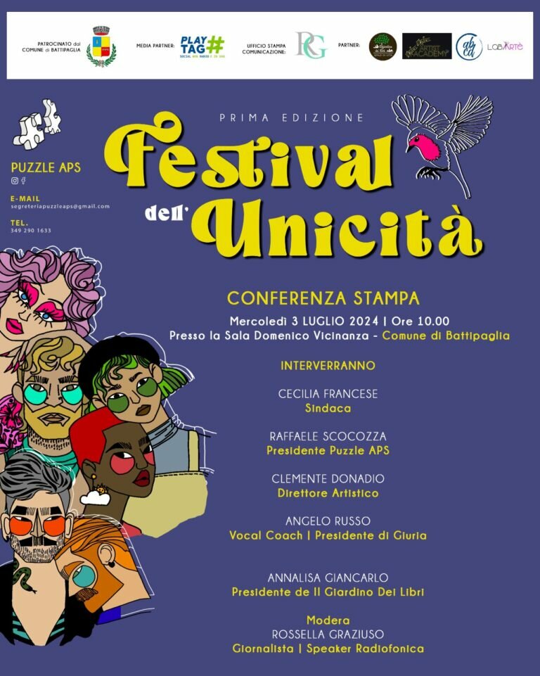 FESTIVAL DELL’UNICITÀ– PRIMA EDIZIONE