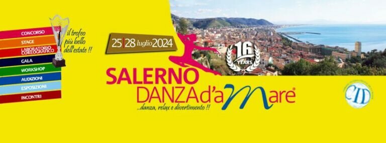 La XVI edizione di “SALERNO DANZA d’aMare” sta per prendere vita